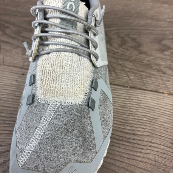 On Cloud 5 Terry Running Shoes Women's 6.5 Gray Glacier Lunar Athletic Sneakers - Picture 11 of 14